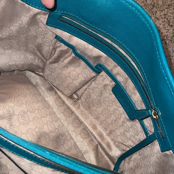 Michael Kors teal and tortoiseshell bag! - Picture 7 of 10